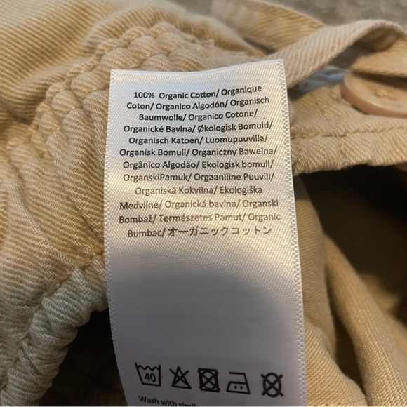 NWT Wax London Kurt Trouser twill beige‎ 30 classic casual travel preppy - Picture 8 of 8